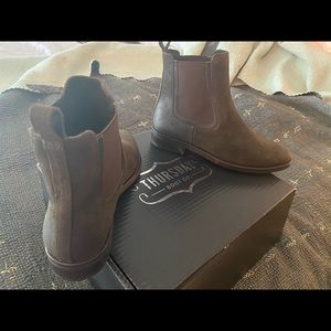 Thursday Suede Chelsea Boots - Brand NEW